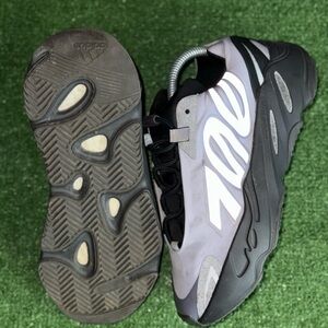 Adidas Men's Black and White Sneakers